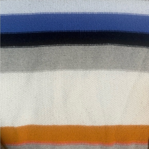 Caslon abstract striped‎ sweater Large wool mohair modal blend - Picture 9 of 9